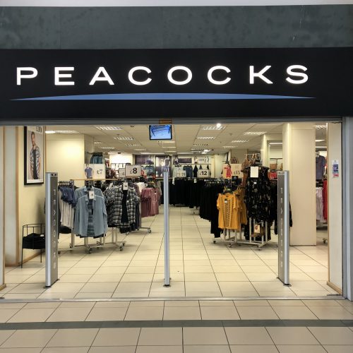 Peacocks Piazza shopping Centre